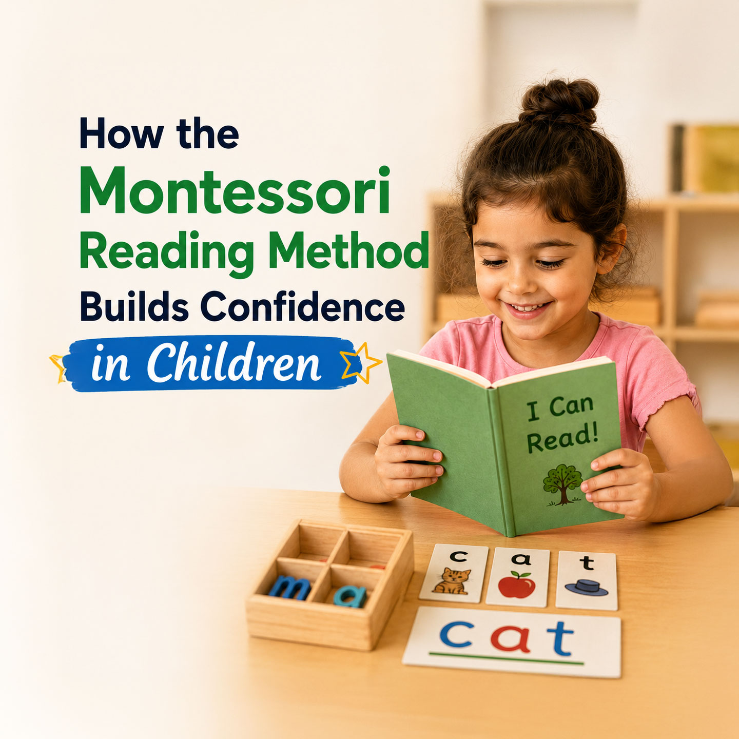 How the Montessori Reading Method Builds Confidence in Children