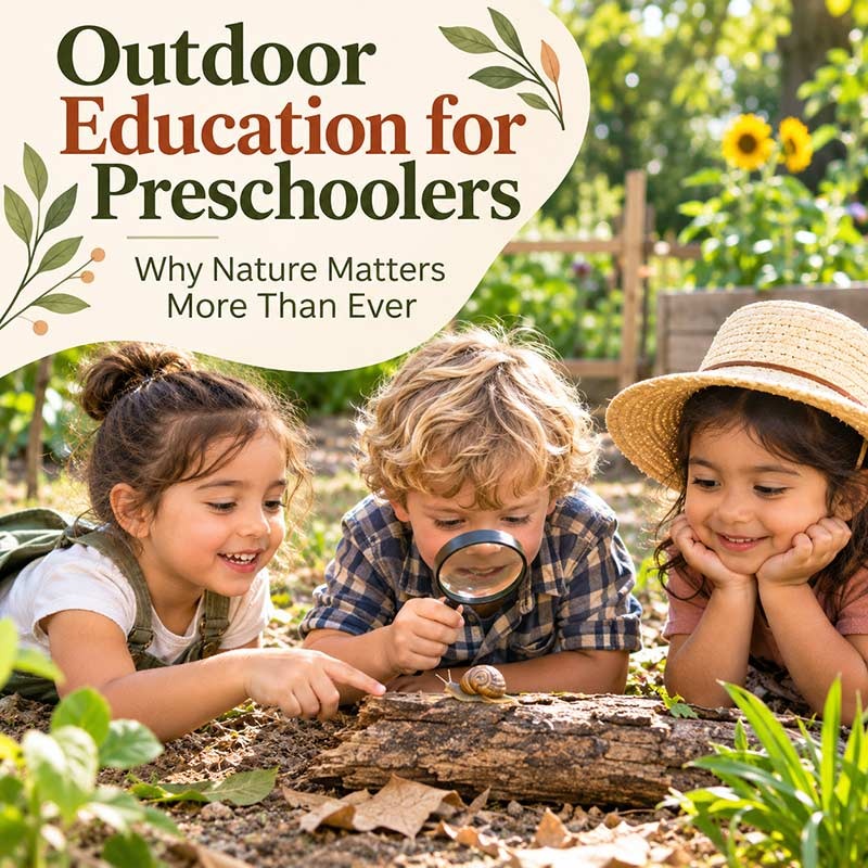 Outdoor Education for Preschoolers: Why Nature Matters More Than Ever