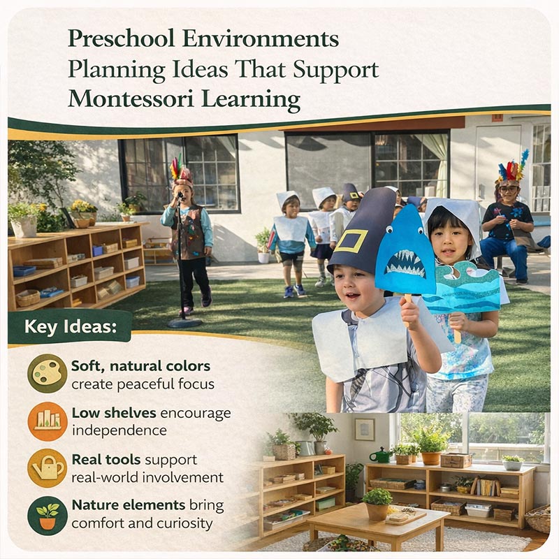 Preschool Environments Planning Ideas That Support Montessori Learning